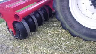 Spanjer Machines  Silage Packer  11 wheel [upl. by Gnouhp]