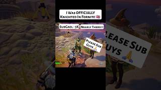 Im Offically Fornite Royalty Under The Fn Knighthood Fortnite Fortnitemares Shorts [upl. by Neitsirhc264]