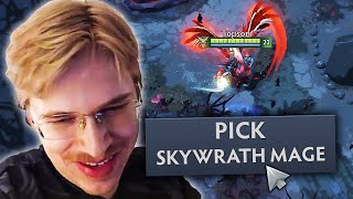 How Topson really plays SKYWRATH MAGE MID in ranked [upl. by Chin528]