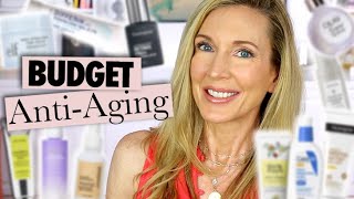 Best BUDGET AntiAging Skincare from the Drugstore [upl. by Adolf]