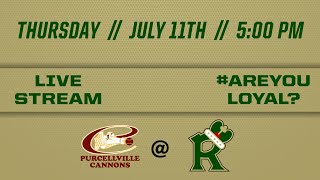 Winchester Royals vs Purcellville Cannons [upl. by Korns]