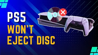 How to Fix PS5 Disc Drive Won’t Eject Disc [upl. by Ellimak]