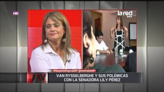 Jacqueline van Rysselberghe le responde a Lily Pérez [upl. by Atenek670]