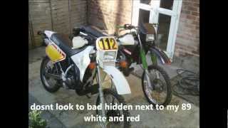 yamaha DT 125 R rebuild and restore in 8 days [upl. by Selina145]