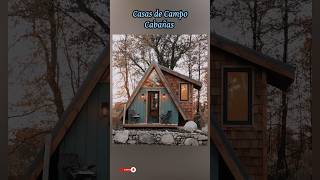 IDEAS 💡 CABAÑASCASAS DE CAMPO cabañas casadecampo casasdecampo ideas homedecorideas home [upl. by Safko]