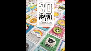 Book Overview 3D Granny Squares Crochet Patterns [upl. by Scheld]