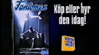 Fantomen Reklam 1997  Nu på Video [upl. by Gildea]