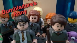 Lego Harry Potter and Dumbledores Army Stop Motion 100 Subscriber Special [upl. by Ahsiak]