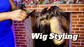 Easy Wig Styling A Beginners Guide to Perfectly Styled Wigs [upl. by Aiykan]