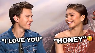 Tom Holland And Zendaya Cutest Interview Moments [upl. by Kenweigh]