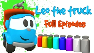 Leo the Truck Full Episodes 1 Car Cartoons [upl. by Jocelyne]