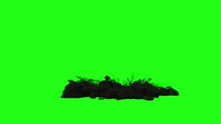 Smoke Poof Effect Green Screen 4K  Free to use [upl. by Akissej]