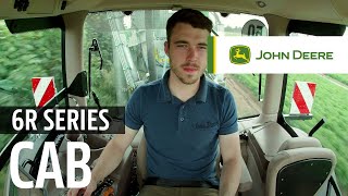 6R Series  Cab Comfort  John Deere UK [upl. by Nowed]