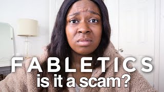 is fabletics a scam my ruthless fabletics subscription review with a live demo [upl. by Clive]