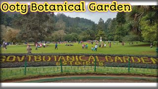 Ooty Botanical Garden 2024  Government Botanical Garden Ooty Travel Vlog in Bengali Tamilnadu [upl. by Ahsinuq]