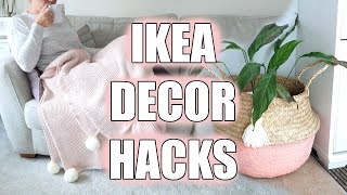 IKEA HOME HACKS  DIY HOME DECOR  SarahJayne Fragola [upl. by Suckow]