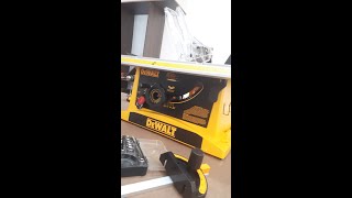 UNBOXING Sierra DEWALT DWE 7470 [upl. by Chiquita269]