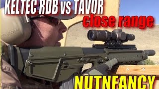 CLOSE RANGE KelTec RDB vs Tavor [upl. by Sharai717]