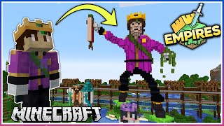 The Mezalean King Statue  Empires SMP  Ep26 117 Survival [upl. by Adias]