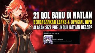 RECAP 21 QOL BARU NATLAN HOYOVERSE MANJAIN PLAYER BARU amp PLAYER YANG BAKALAN COMEBACK DI VERSI 50 [upl. by Namref]