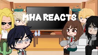 MHA React to I Dont give a Fck MemeBadass Deku Au [upl. by Annahsit651]