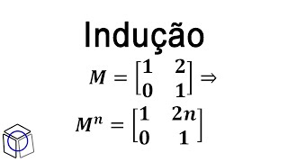 PROFMATMA12 Indução Finita DADA A MATRIZ [upl. by Worrell541]