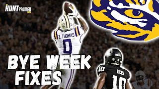 LSU Bye Week Fixes  Can Tigers Fix Turnovers amp Running Game Concerns To Become DOMINANT Offense [upl. by Giule62]