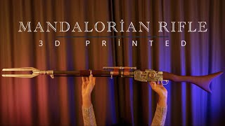 MANDALORİANIN SİLAHIĞINI YAPTIK  3D PRINTED MANDALORIAN RIFLE [upl. by Ninnetta]