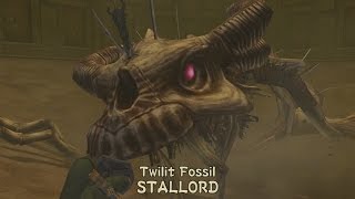 Twilit Fossil STALLORD Boss Fight  The Legend of Zelda Twilight Princess HD [upl. by Theobald]