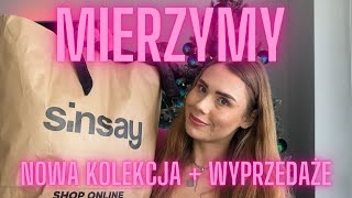 🛍MIERZYMY SINSAY Nowa kolekcjawyprzedaże ❤️🛍 [upl. by Brodeur]