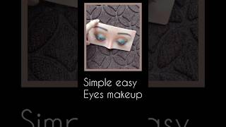 simple easy eyes मेकअप weddingmakeup simplemakeup easyeyelook [upl. by Ainod]