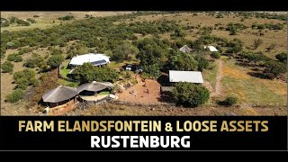 294Ha Farm Elandsfontein Rustenburg on Auction [upl. by Nedyaj112]