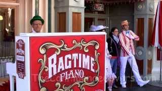 Ragtime Piano Player Robert Mary Poppins Medley Refreshment Corner [upl. by Breeze]