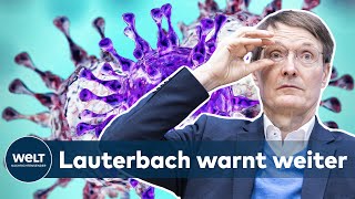 CORONADEBATTE Lauterbach will nicht quotAngstministerquot sein  Warnung vor CovidLockerungen [upl. by Gilson]