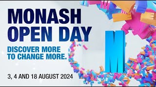 Monash Open Day 2024  What to expect [upl. by Ahsetan975]