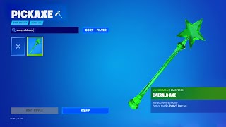 dont claim the emerald axe in fortnite [upl. by Lawler710]