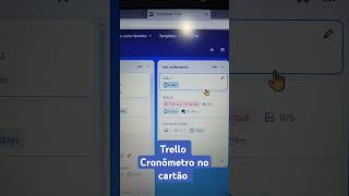 Dica de Trello  Cronometrar atividades trello dicadetrello [upl. by Eneri]