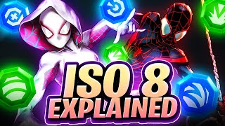 Marvel Strike Force UPDATED 2023 ISO 8 GUIDE FOR BEGINNERS best iso8 for each character [upl. by Behnken]