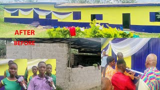 Hon Godfred Nti Anewu Commissions Obrawomiam Zion Basic School On October 29 2024 [upl. by Anniahs]