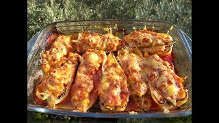 Speca te Mbushura me Mish Pule gati per 25 minPeperoni Ripieni con Pollo [upl. by Tiemroth]