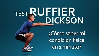 Test Ruffier Dickson ¿Como saber mi nivel de condición física Fácil y rápido [upl. by Scott]