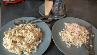 Koken met Annie Pasta met gerookte zalm en kruidenkaas [upl. by Semadar461]