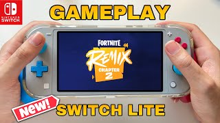 NEW Fortnite CHAPTER 2 REMIX on Nintendo Switch Gameplay  quotBattle Royalequot [upl. by Asilad]