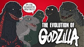 The Evolution Of Godzilla Animated [upl. by Frasco]