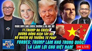 CHÍNH TRƯỜNG amp XÃ HỘI MỸ TT Trump ra chiêu quotDương Đông Kích Tâyquot vụ bổ nhiệm Bộ trưởng Tư pháp Mỹ [upl. by Esiuol]