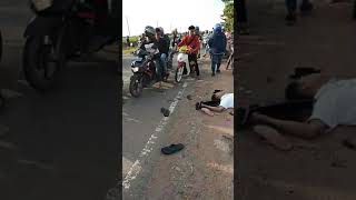 Kecelakan Balap Liar Di jalan tol linkar Besirih [upl. by Ellyn]