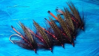 Tying a Dark Mackerel Sea Trout Fly with Davie McPhail [upl. by Nedyah]