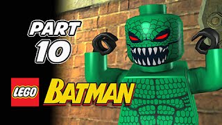 LEGO Batman Gameplay Walkthrough Part 10  Sewers Lets Play Playthrough [upl. by Eirok]