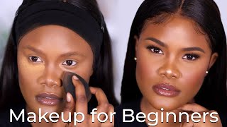 MAKEUP FOR BEGINNERS  A Very Detailed Video [upl. by Eelime]