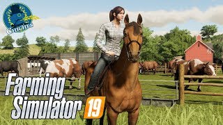 LOADING STRAW TO SELL  Lets Play Farming Simulator 19  Episode 14 [upl. by Grannia]